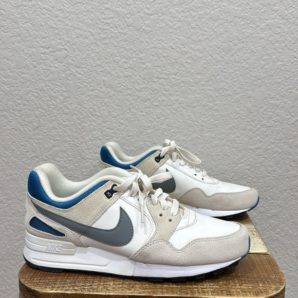Nike Air Pegasus 89 Summit White Industrial Blue M7 /W8.5 - Picture 2 of 8
